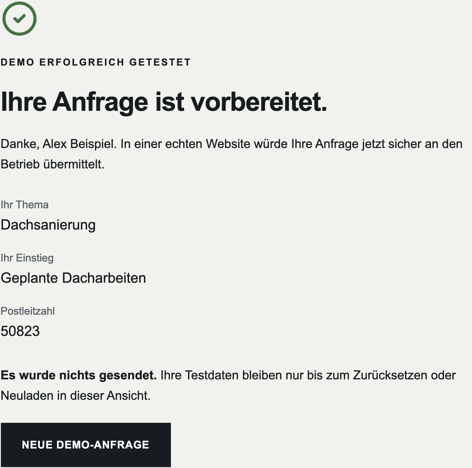 Rheinwerk: lokale Zusammenfassung mit übernommener Auswahl